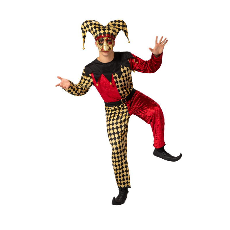 Disfraz Arlequín Del Caos Talla XS-S De Atosa