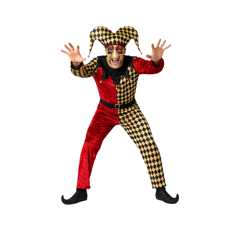 Disfraz Arlequín Del Caos Talla XS-S