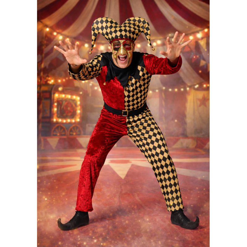 Disfraz Arlequín Del Caos Talla XS-S