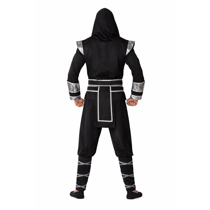 Disfraz Ninja Sombra Plateada Talla M-L