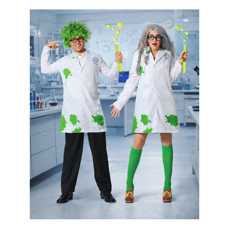 Disfraz Científico Loco Talla M-L