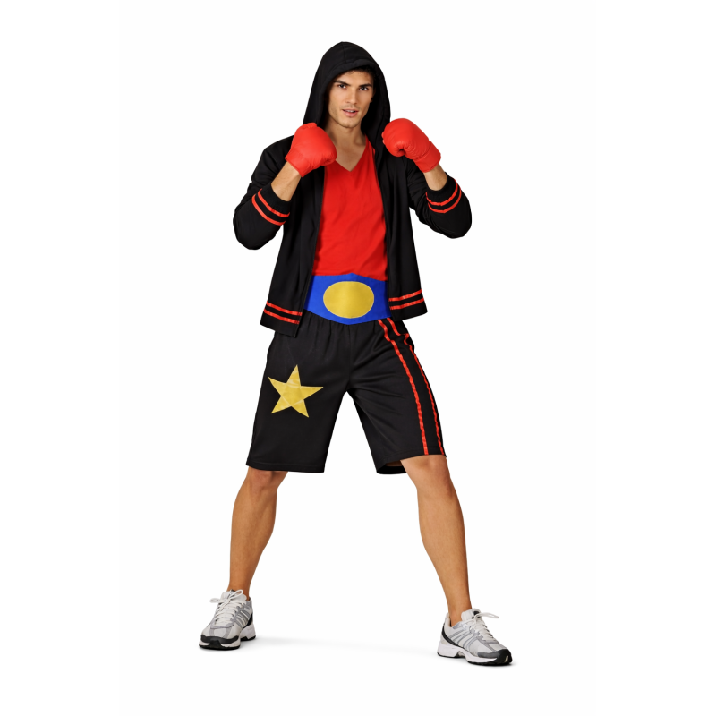 Disfraz Boxeador Estrella Talla XL