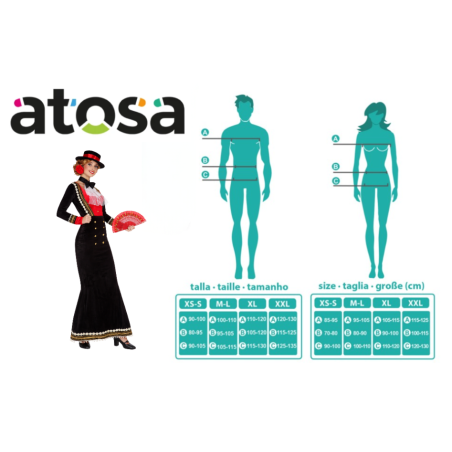 Disfraz Cordobesa Talla M-L