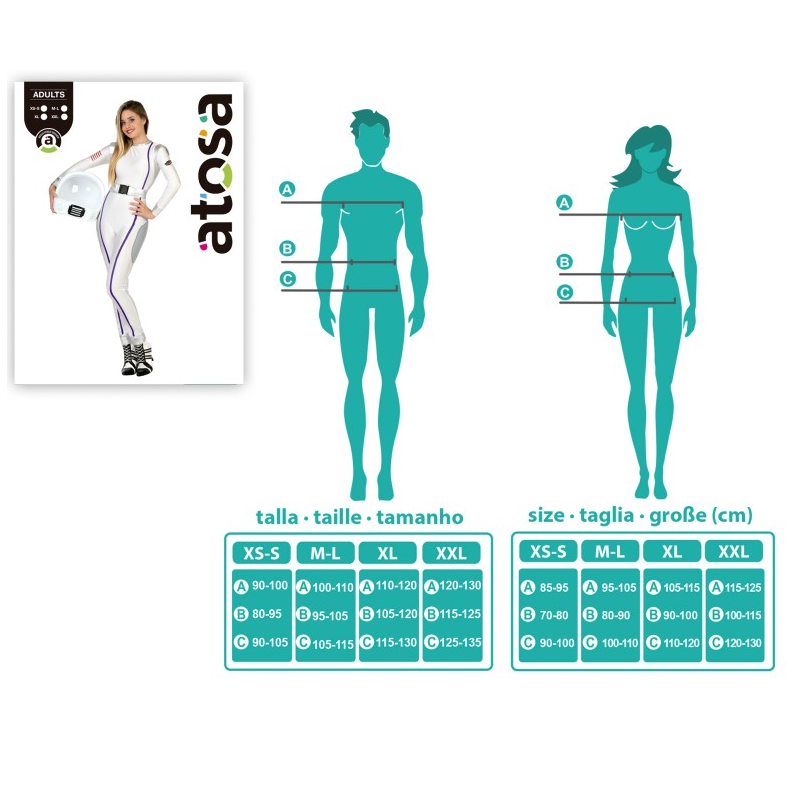 Disfraz Astronauta Misión Espacial Talla M-L
