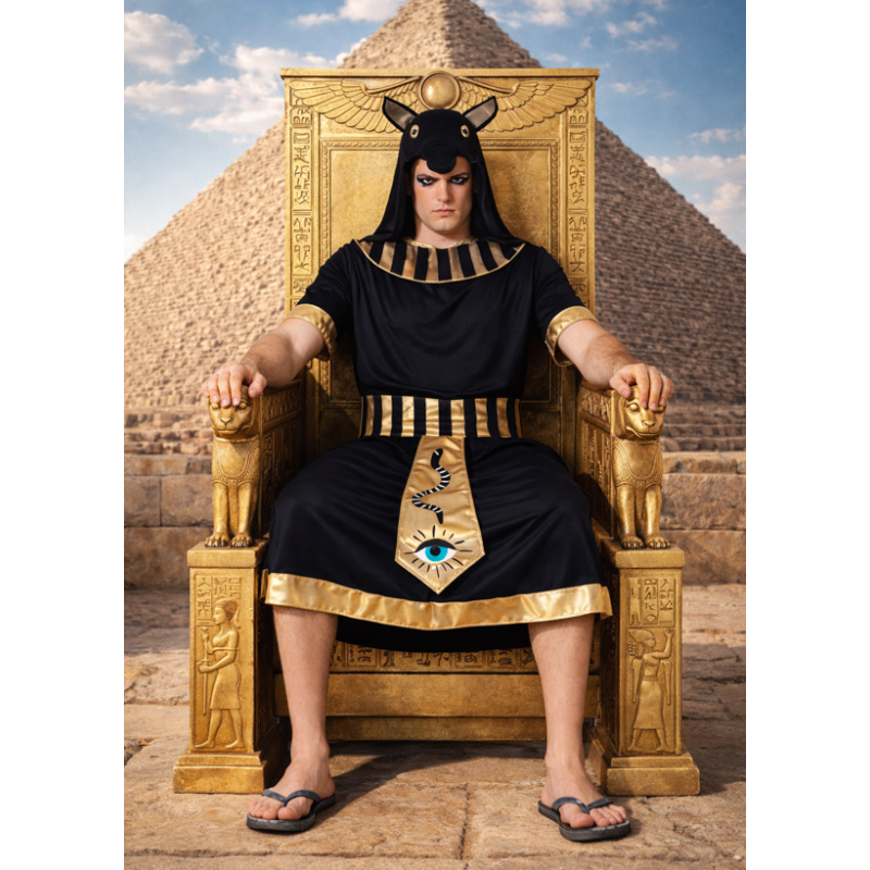 Disfraz Egipcio Guardián Del Nilo Talla M-L