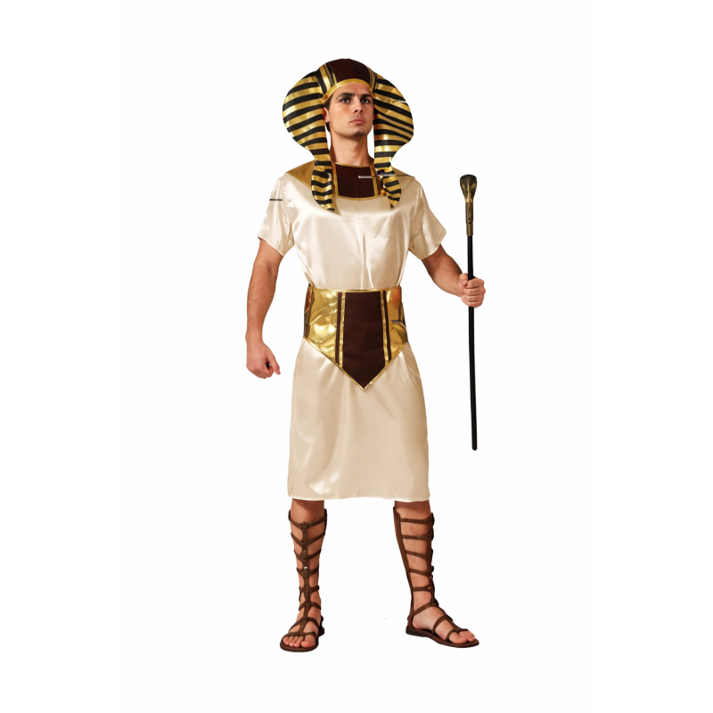 Disfraz Faraón Egipcio Del Nilo Talla M-L De Atosa