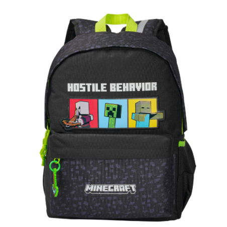 Minecraft Mochila Juvenil Adaptable