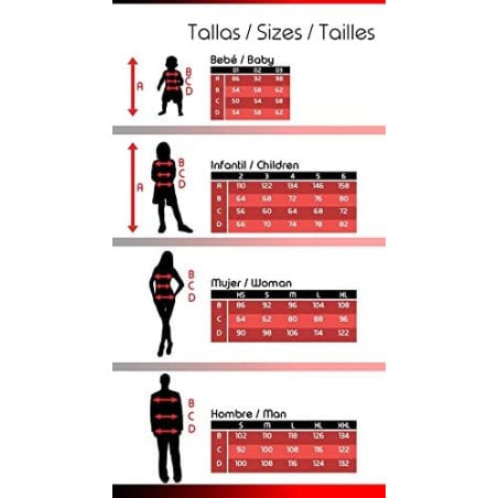 Disfraz Pirata Marinera T.4 (7-9 Años)