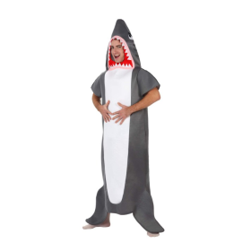 Disfraz De Tiburón Adulto Talla M-L De Atosa