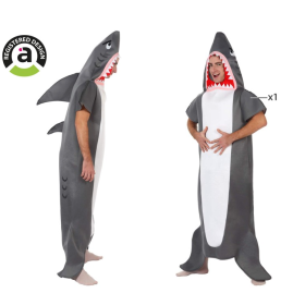 Disfraz De Tiburón Adulto Talla M-L De Atosa 2
