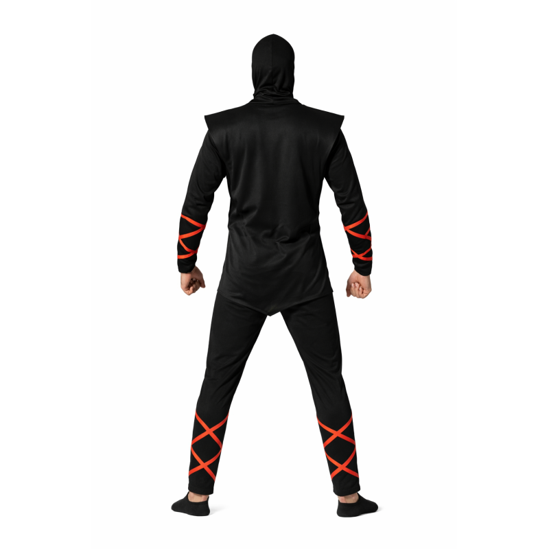 Disfraz Ninja Del Dragón Rojo Talla XL