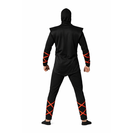 Disfraz Ninja Del Dragón Rojo Talla XS-S