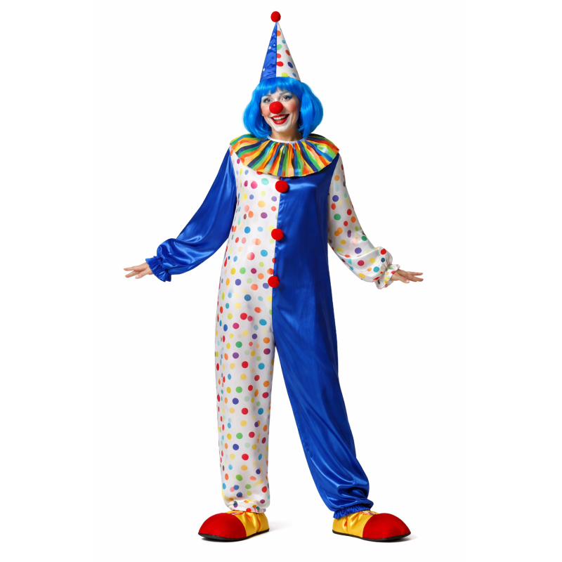 Disfraz Payaso De Circo Talla M-L