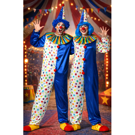 Disfraz Payaso De Circo Talla M-L