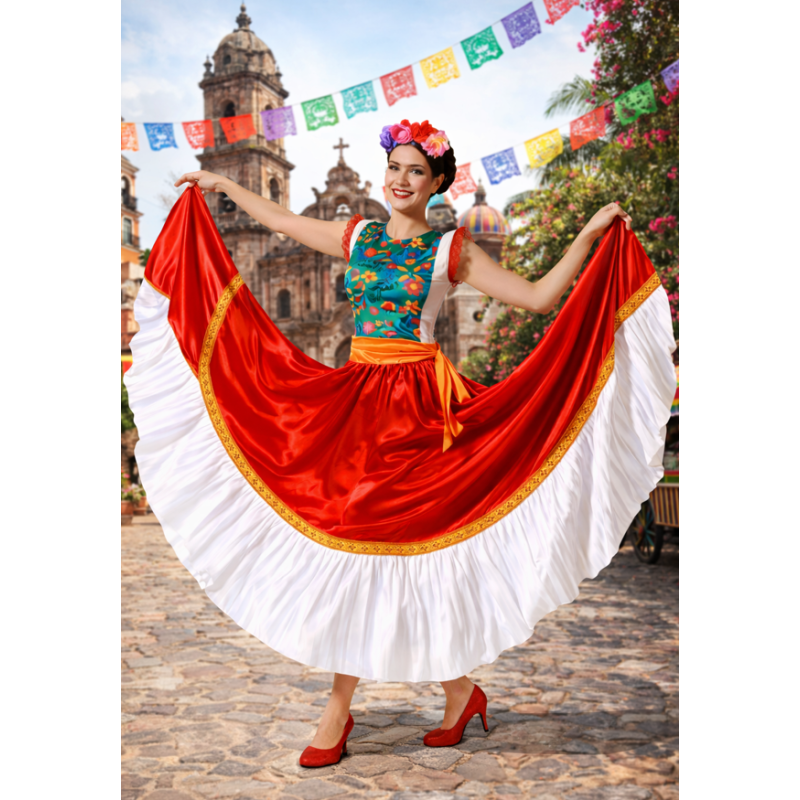 Disfraz Mexicana Talla XS-S