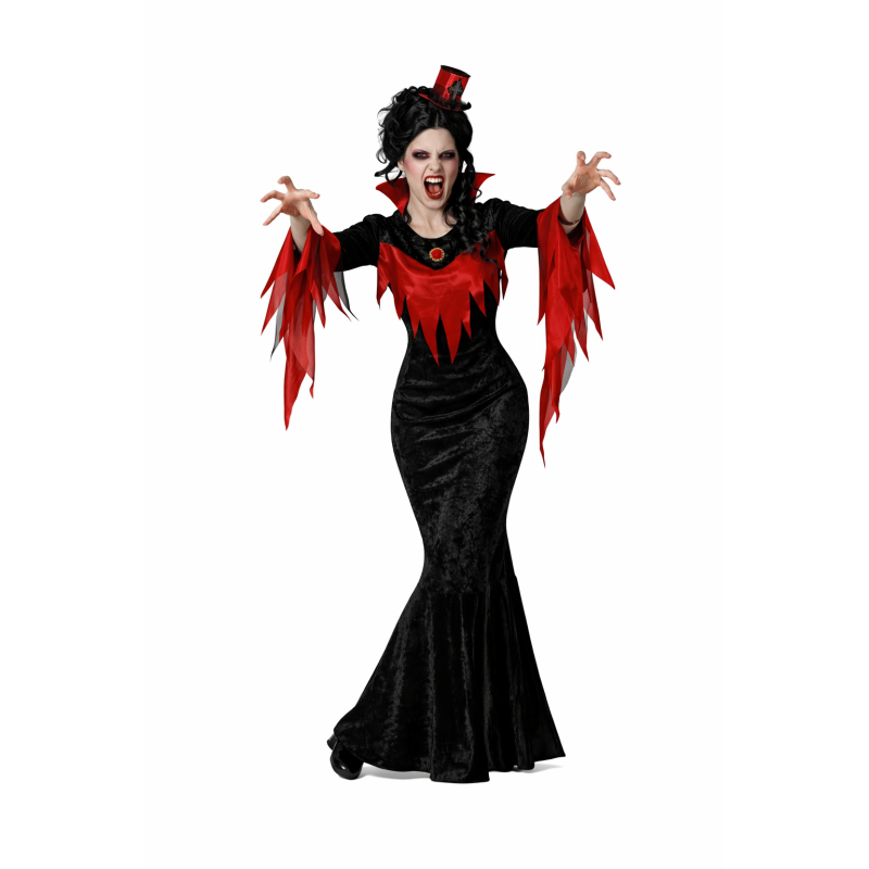 Disfraz Vampiresa Condesa Del Castillo Talla M-L