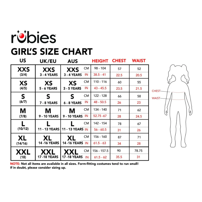 Disfraz Barbie Unicornio (XS) 5-6 Años