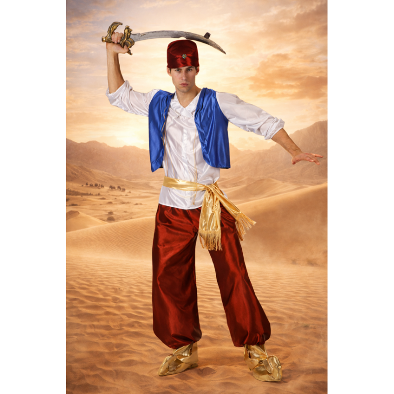 Disfraz Príncipe Árabe Adulto Talla XS-S