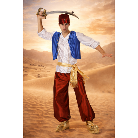 Disfraz Príncipe Árabe Adulto Talla XL