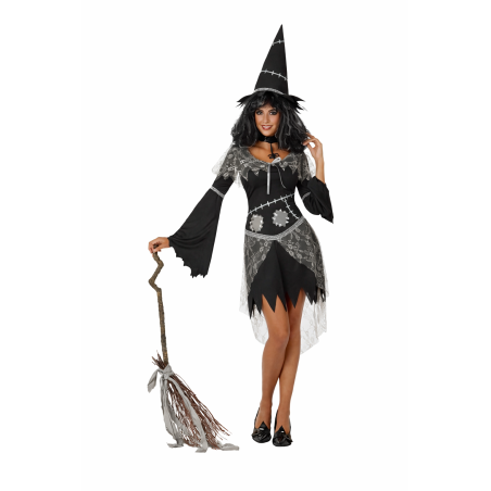 Disfraz Bruja Hechizo Nocturno Talla XL De Atosa