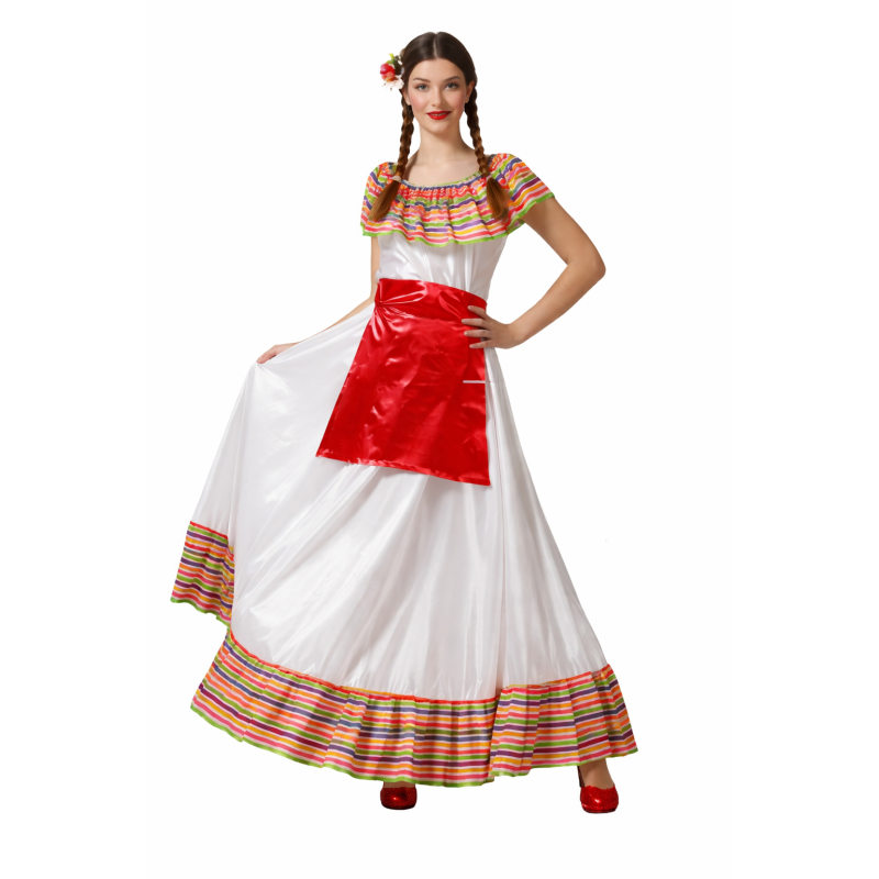 Disfraz Mexicana Viva México Talla XS-S De Atosa