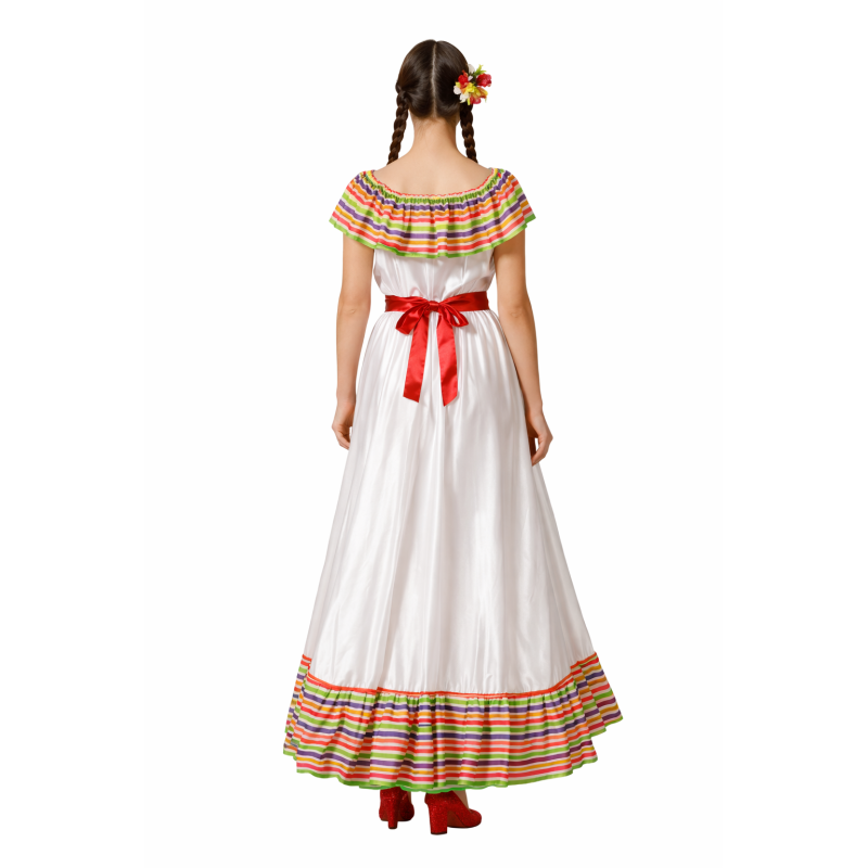 Disfraz Mexicana Viva México Talla XS-S