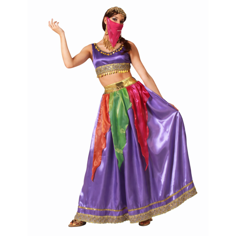 Disfraz Bailarina Árabe Multicolor Talla XS-S De Atosa