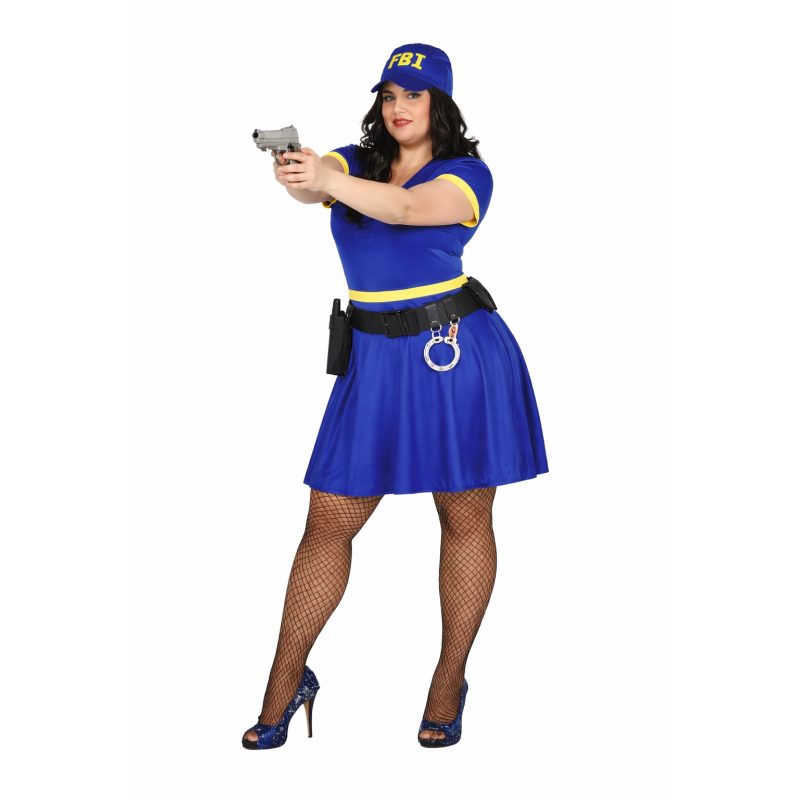 Disfraz Agente Del FBI Talla XL