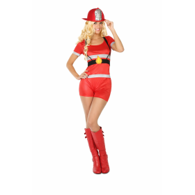 Disfraz Bombera Rescate En Llamas Talla XS-S De Atosa