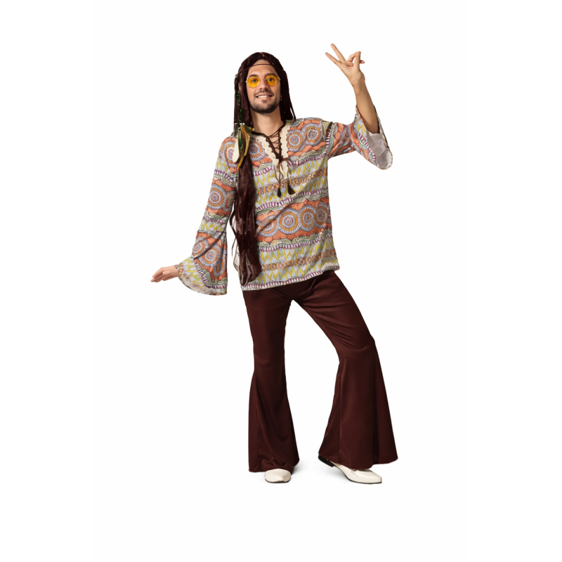 Disfraz Hippie Rolling Vibes Talla XL De Atosa