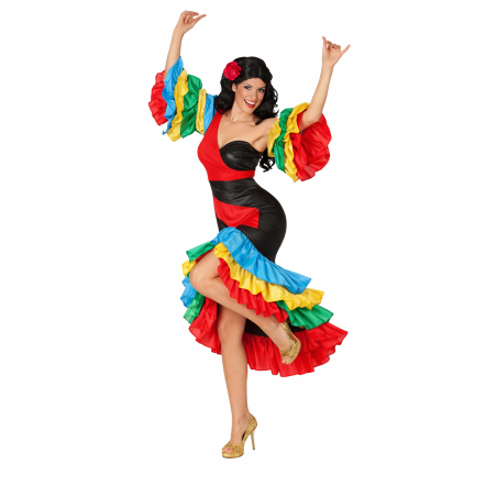 Disfraz Rumbera Talla M-L