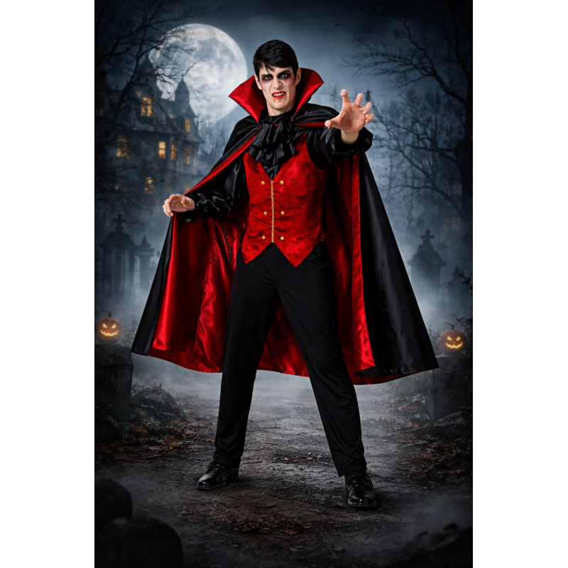 Disfraz Conde Drácula Talla XS-S