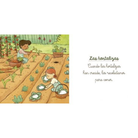 Creciendo Con Montessori. Huerto (Cartón)