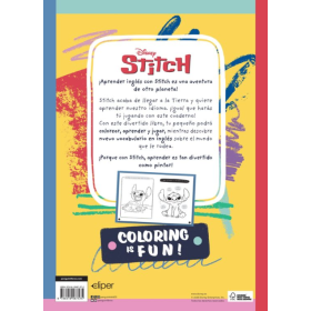 Colorea En Inglés Con Lilo Y Stitch 2
