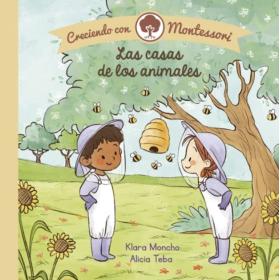 Creciendo Con Montessori. Las Casas De los Animales (Cartón)