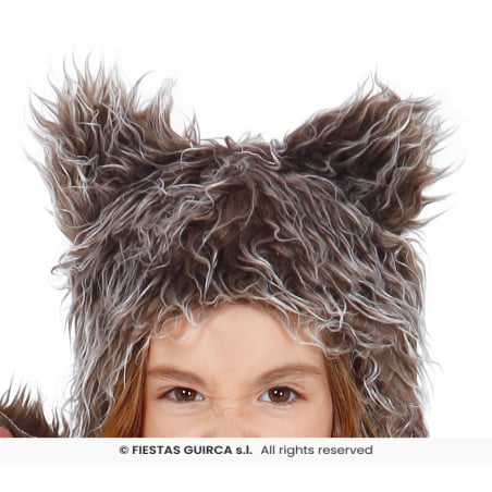 Disfraz Niña Lobo 3-4 Años