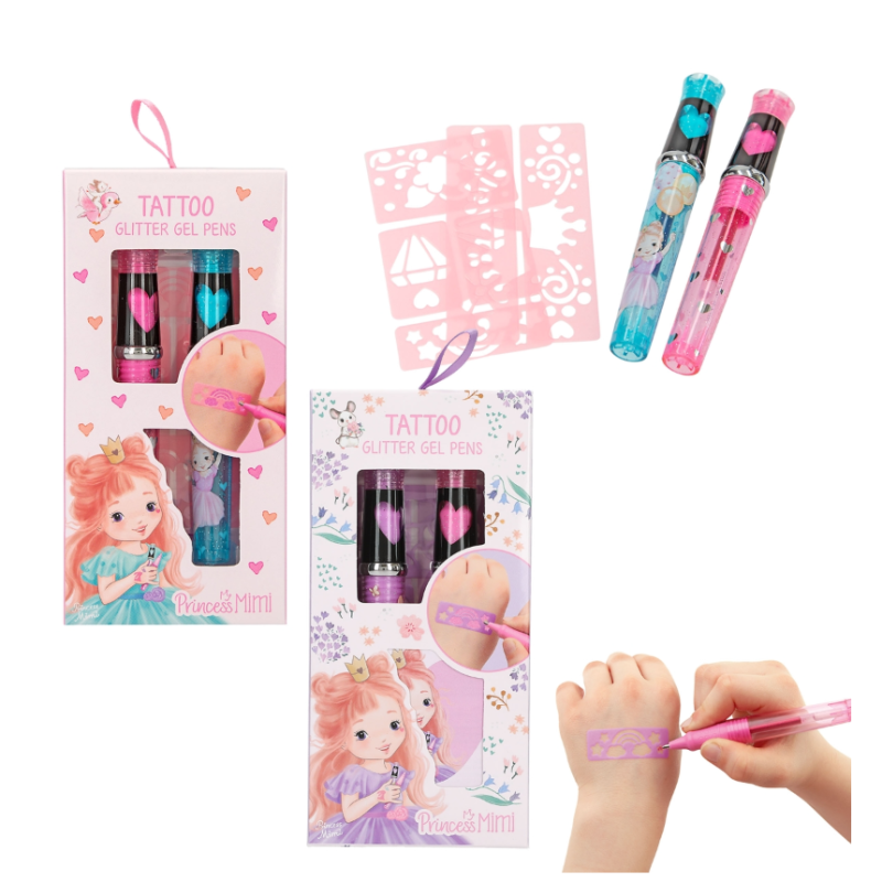 Princess Mimi Rollers De Gel Con Purpurina