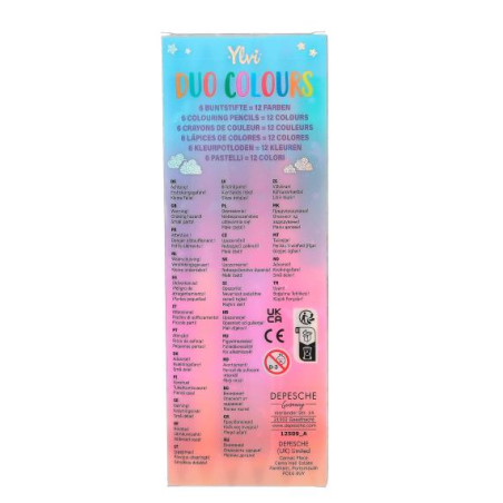 YLVI LAPICES COLORES DUO