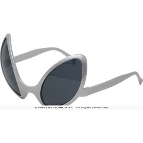 Gafas Alienígena Plata Adulto 2
