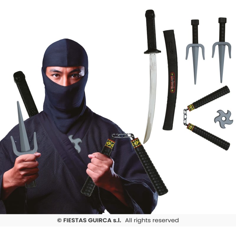 Set Ninja 5 Piezas