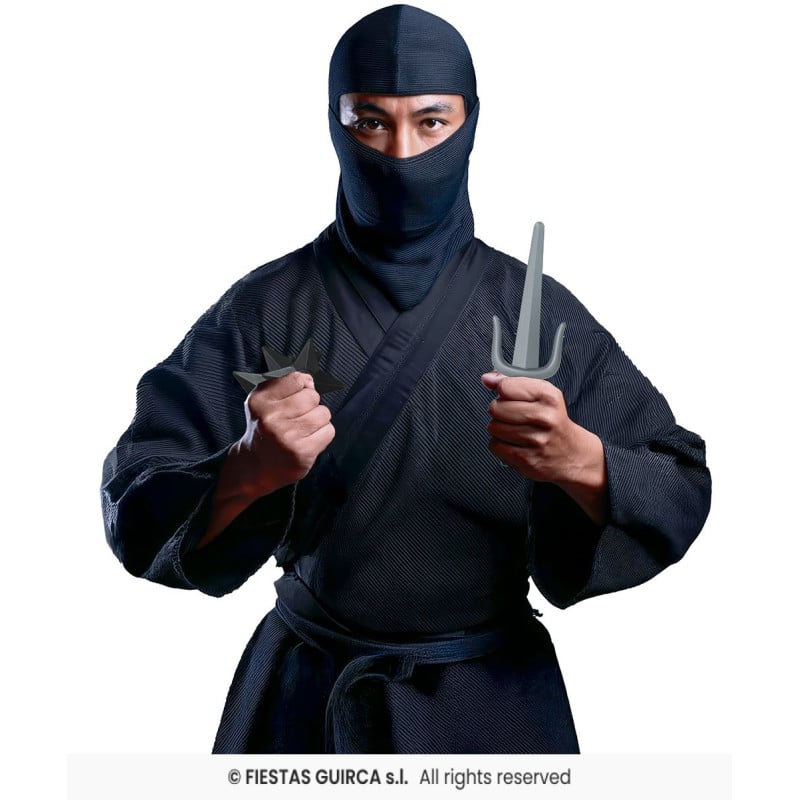 Set Ninja 5 Piezas Negro