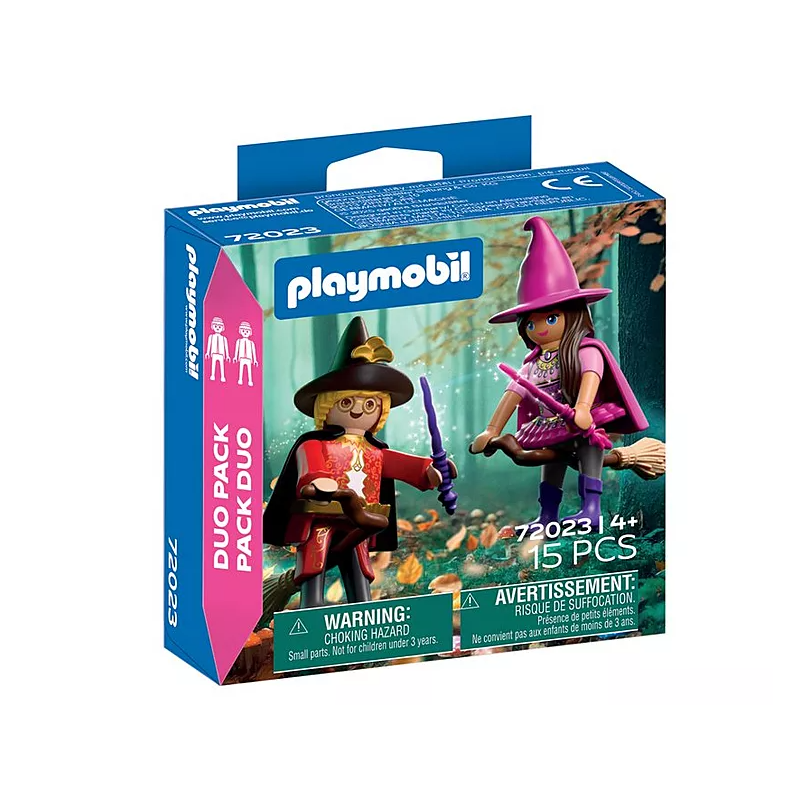 Playmobil Dúo Bruja Y Mago 72023