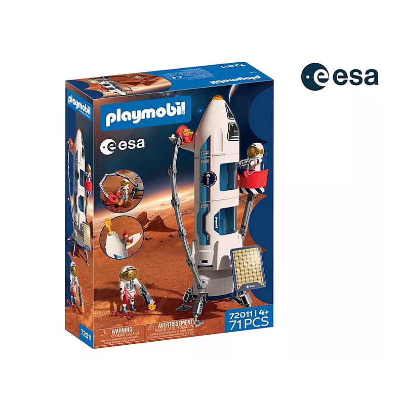 Playmobil Cohete A Marte De La Esa 72011