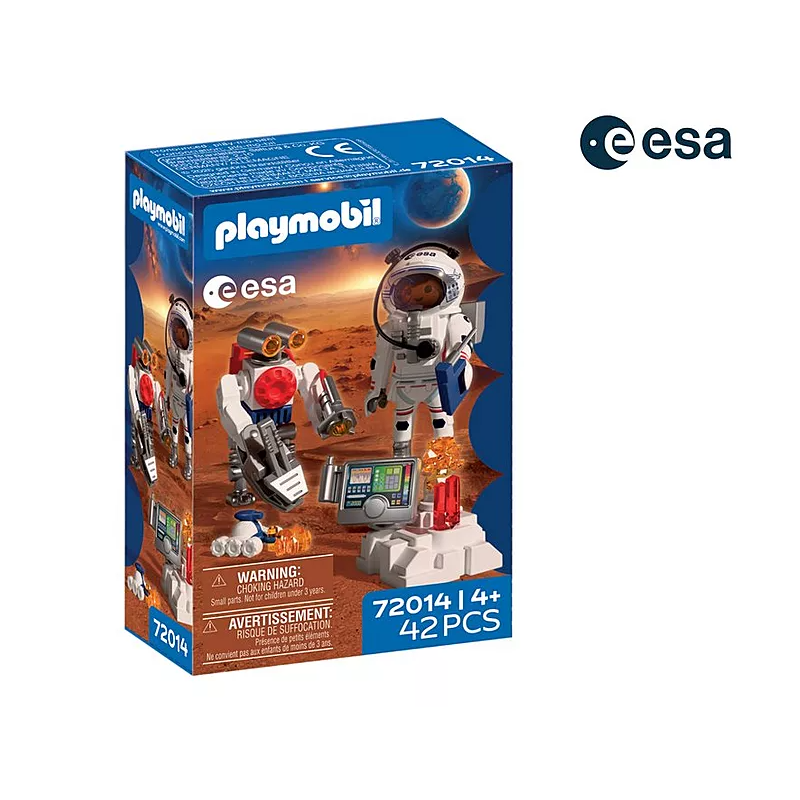 Playmobil Astronauta De La Esa Con Robot 72014