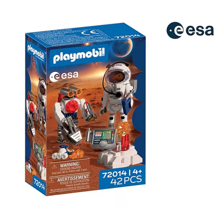 Playmobil Astronauta De La Esa Con Robot 72014
