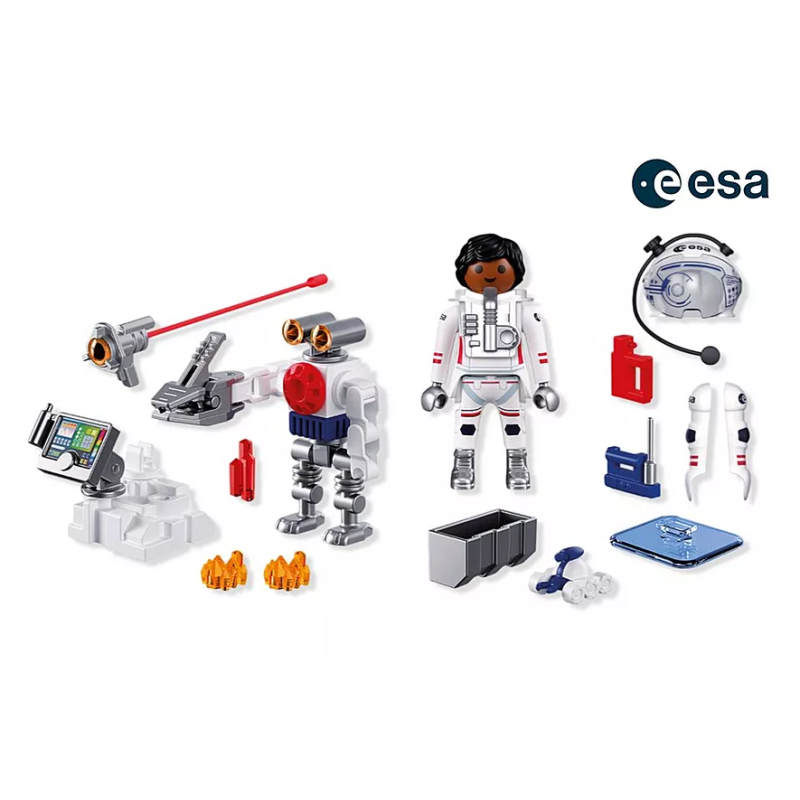 Playmobil Astronauta De La Esa Con Robot 72014