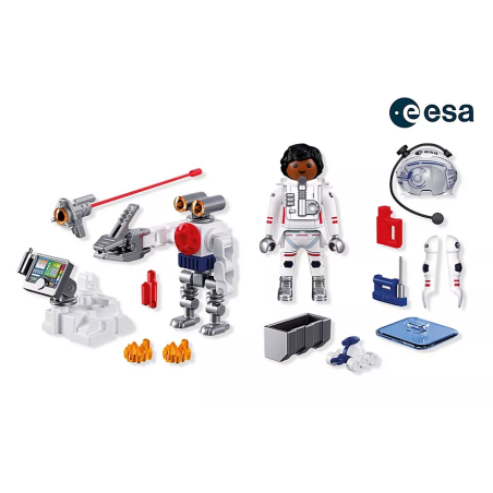 Playmobil Astronauta De La Esa Con Robot 72014