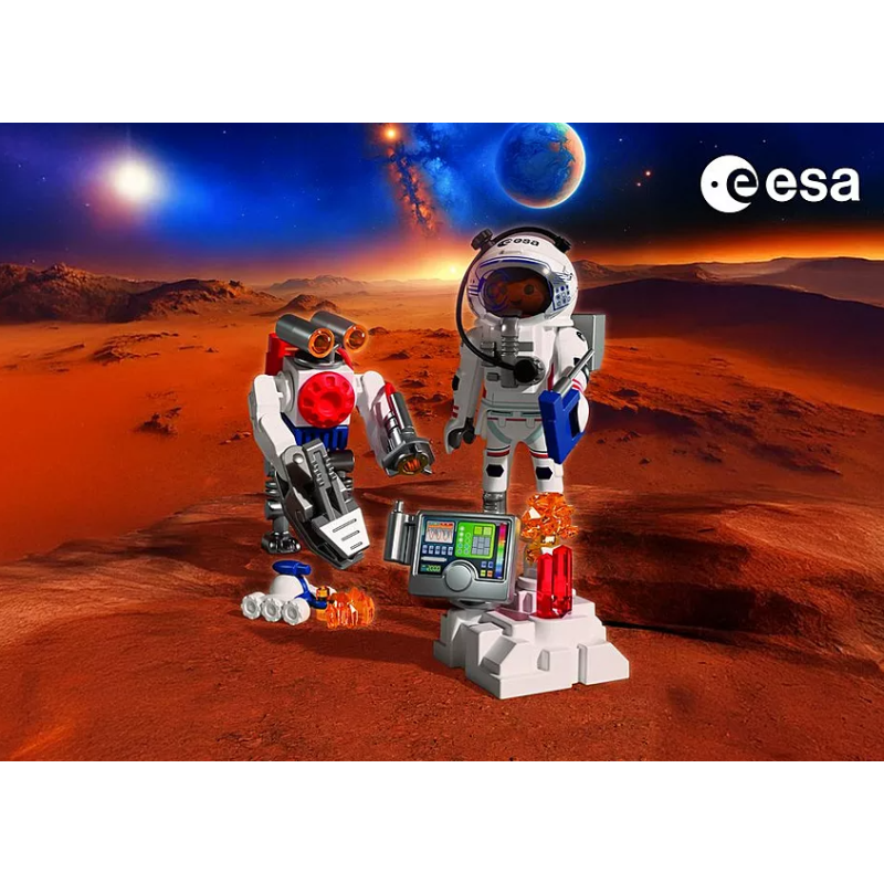 Playmobil Astronauta De La Esa Con Robot 72014