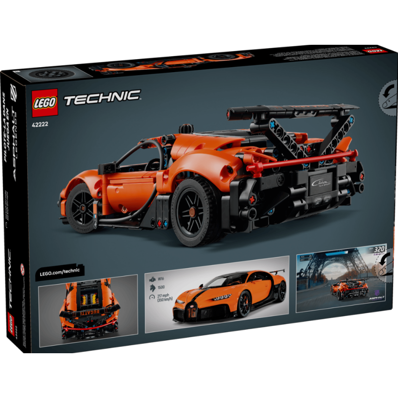 LEGO Technic Hipercoche Bugatti Chiron 42222