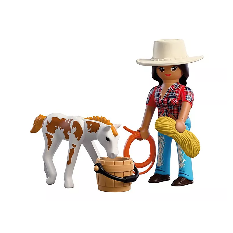 PLAYMOBIL Duo Jinete Con Caballo 72026